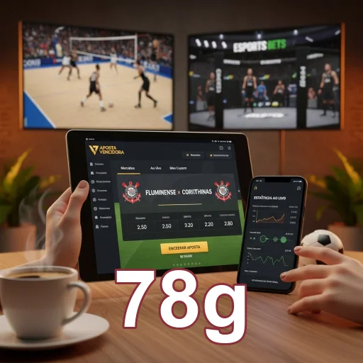 Ilustração de Explore Slots Rápidos e Jogos VIP na 78g