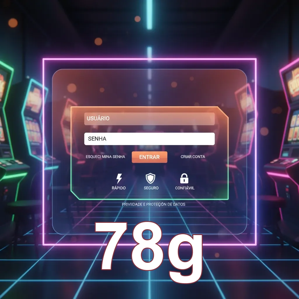 Ilustração de Acesse o 78g: login simples e rápido para jogos